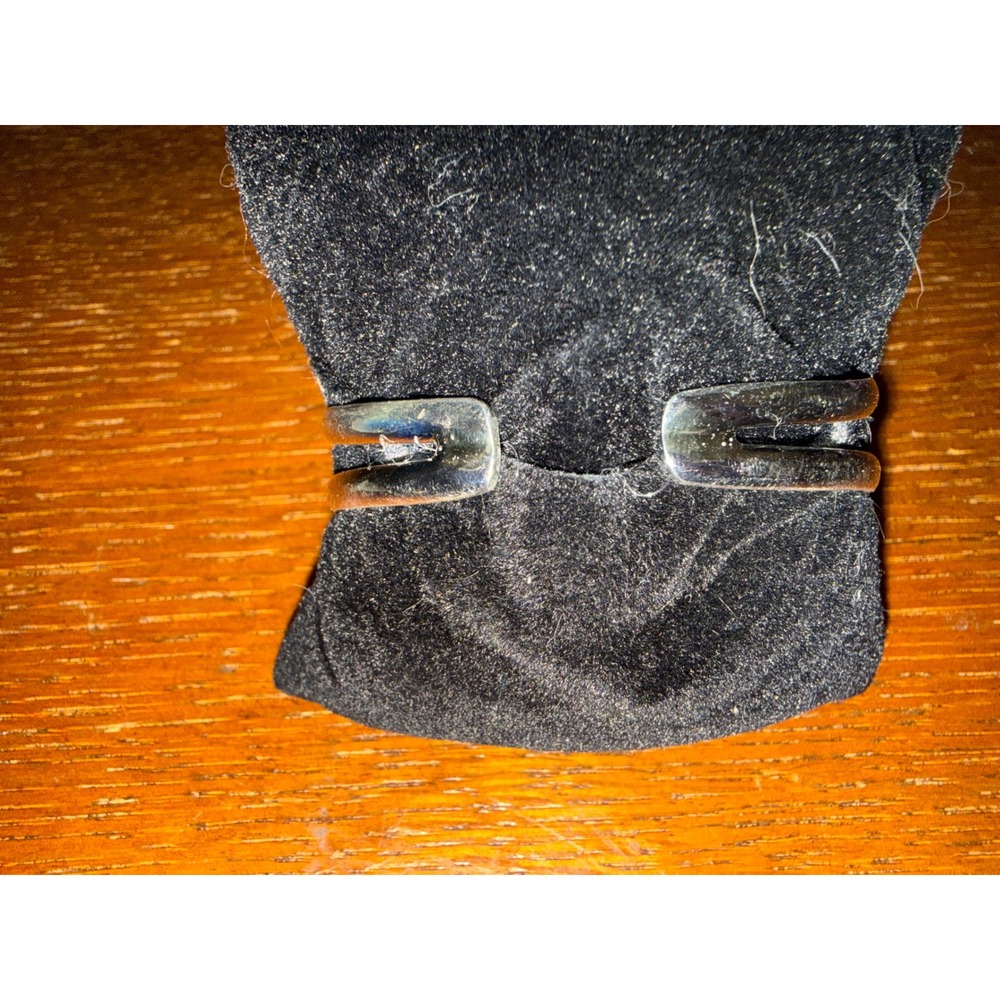 Sterling Silver 925 Purple Jadeite Cuff Bracelet Vintage Style Bezel Cabochon - Picture 2 of 4